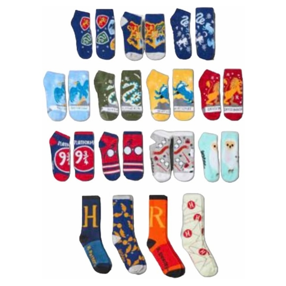 ✨🆕✨ Harry Potter 15 days of Socks Advent Calendar - Picture 4 of 4